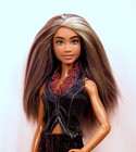 Barbie Doll Wig Size 4 Silky Viscose Ooak Custom  200 Brown Frost