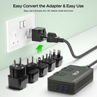 230w Step Down Converter  220v To 110v International Universal Travel Adapter