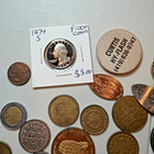 Token medal us Coin world Coin Lot Big Variety Nice Coins tokens Wooden Nickels