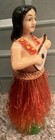 Rare Vtg 60   s Aloha Hawaiian Hula Nodder Dancing Doll Toy Dashboard Hard Plastic