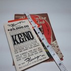 Vintage Las Vegas Reno Nevada Ephemera Horseshoe Club Harrah s Flamingo Hotel