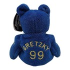 1999 Salvino s Bammers Wayne Gretzky  99 Blue Beanie Plush Bear