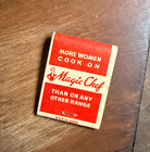 1940s Magic Chef Gas Range New Freedom Kitchen Vintage Matchbook Chicago
