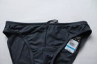 Speedo Men s Powerflex Eco Solar Swimsuit Brief Ap2 Charcoal black Size  36 Nwt 