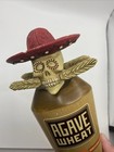 Breckenridge Agave Wheat Ale Skull Beer Tap Handle 12    Tall  Free Shipping