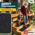 Outdoor Stair Treads Non-slip 30  X 8  8-pack Waterproof 80-grit Grip Tape