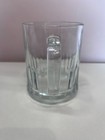 Vintage Heavy Clear Glass Pint Tankard - Dema Collection - Made In England