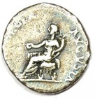 Nero Ar Denarius Ancient Roman Silver Coin 64 Ad - Good Fine - Rare Coin 