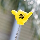 Mooneyes Shaka Antenna Topper Car Accessory Aloha Hand Gesture Foam Yellow Fun