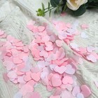 Pink White 1 Inch Heart Confetti For Engagement Wedding Party Table Decor Bir   