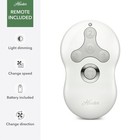 Hunter Fan 52 In Low Profile Noble Bronze Ceiling Fan With Led Light And Remote