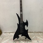 Electric Bass Guitar 4 String Solid Mahogany Body Black Hardware Hot Sale