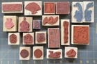 Japanese   Asian Theme Rubber Stamps Rare People Symbols Dragons   More You Pick