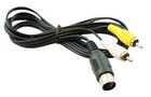 Audio Av Rac Cable Cord Adapter  Ac Power Supply For Sega Genesis 1 Original Kit