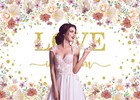 Love In Bloom Bridal Shower Backdrop Wildflower Wedding Shower Decorations
