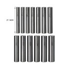 250 Pc M2  251-0 500   Steel Plug Pin Gage Set Minus Plus Pin Gauges Metal Gage