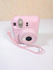 Fujifilm Instax Mini 12 Instant Film Camera Blossom Pink W  Strap Tested Works