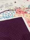 Baby Toddler Quilt Blanket Handmade Dream Flowers All Weather Crib Play Mat Gift
