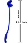 Side Arm Cricket Ball Thrower Leather Ball Thrower   Blue  