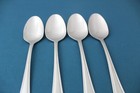4 Teaspoons Wallace Casino 18 10 Stainless China Light Use 6 1 4 