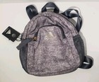 Adidas Linear 3 Mini Backpack Silver Bag-  Womens Mini Backpack- New With Tags