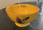  1  Chocolat Amieux-freres Yellow Bowl  Societe Des Produits Collectible  France