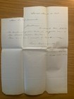 19th Century Original Handwritten Letter- March 10 1848
