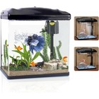 4 Gallon Betta Fish Tank Aquarium Kit W  Filter Led Light Self Cleaning System