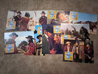 Set Of 9 Joe Kidd Spanish Lobby Cards 9 5x13 5 Clint Eastwood Robert Duvall