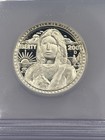 2003-d Sacagawea Concept Dollar By Daniel Carr 1 2 Oz  999 Silver