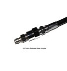 Tac Paintball 34  In Flight Fill Whip 3000psi 4500psi Hpa Tank