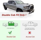 In-channel Rain Guards Compatible With 2016-2023 Tacoma Double Cab Side Window D