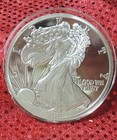 1995 American Eagle Us Mint Bullion-999 Silver 1 Troy Pound  12 Tr Oz  Art Coin