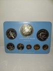 1975 Belize 8 Pc Uncirculated Proof Coin Set In Original Packaging  no Coa 