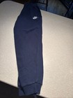 Nike Youth Navy Jogger Sweatpants Size Medium -brand New 