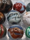 Vintage Shooter Marbles Lot-  70 -  96 - Jabo Swirls- L242
