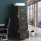 4-drawer Tall File Cabinet With Independent Locks  Letter-size Hanging Anti-tip