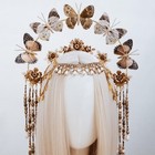 8pcs Metal Floral Hoops Wreath 12 Inch Dream Catcher Macrame Rings For Wedding
