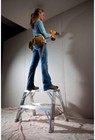 Werner Tw372-30 300-pound Duty Rating Aluminum Twin Stepladder And Portable Work