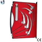 Mccoy Flexi-tip Fiberoptic Led Laryngoscope Blade  medium Handle With Free Bulbs