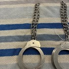 Lot Of 3  Original Peerless  Stainless Ankle Cuffs  leg Irons  Law Enforcement