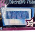 Bratz  wildflowers   Decorative Valance Standard Size Blue And Purple New