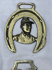 Vintage Brass Horse Medallions For Saddle Bridle Harness England Lot Of 6