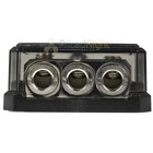 Ds18 0 Gauge To 0 Gauge Outputs Set Screw Ground Distribution Block Awg Db1030