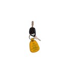 Vintage John Deere Keychain W keys Hilltop Sales   Service Bangor Pa Usa Yellow