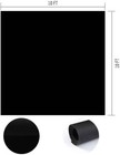 10x10ft Black Photo Video Photography Background Studio Non-woven Fabric Backdro