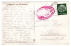 Zeppelin airmail 1936 Lz 129 Hindenburg In Rise  aa9308