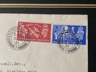 Gb 1951 Festival Of Britain Fdc 2  d 4d Southport Lancs Cds Kgvi Plain Cover Fb