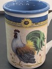 Vintage Rooster Coffee Cup Mug Gibson Cup 4 5  H X 3 25  W Christmas Gift      Tea