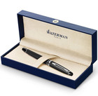 Waterman Expert Matte Black Chrome Trim Rollerball Pen  s0951880